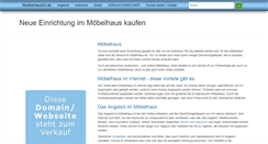 Desktop Screenshot of moebelhaus24.de